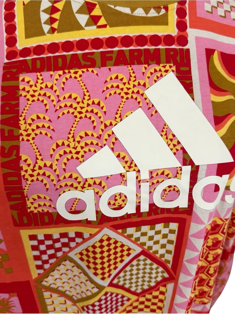 adidas x Farm Rio Kaleidoscope T-shirt Dress - Picture 4 of 10